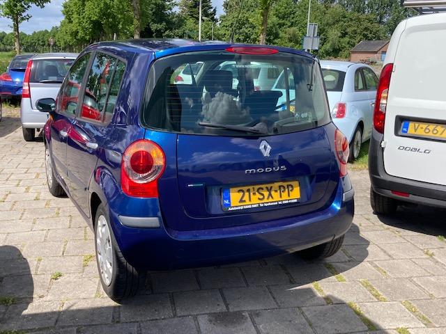 RENAULT Modus 1.6 16V E4 Authentique, Metallic lak, 4 cilinders, Blauw, 49 €/maand