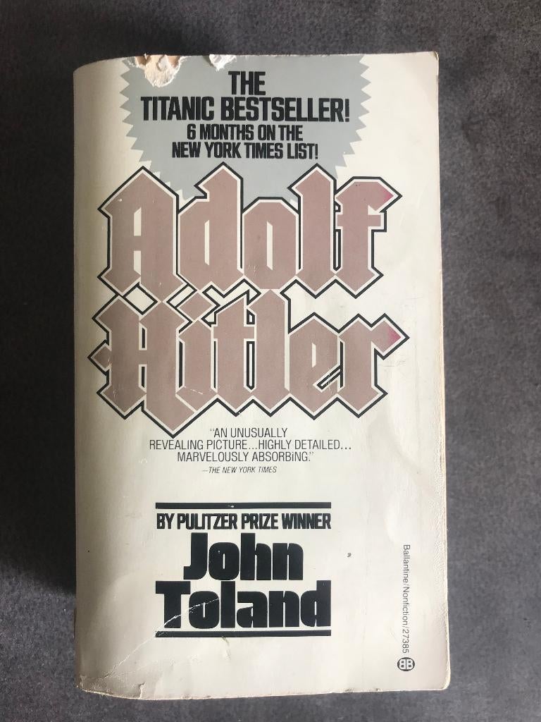 Boek Adolf Hitler 2de Wereldoorlog Vintage 1976., John Toland, Ophalen of Verzenden, Landmacht, Tweede Wereldoorlog