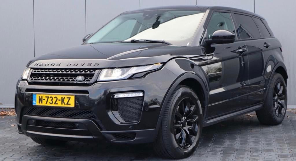 Land Rover Range Rover Evoque 2.0 TD4 4WD AUT 2016 Zwart, Automaat, 2000 kg, Zwart, Diesel