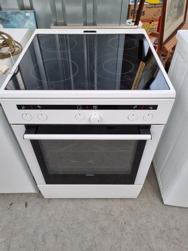 Keramisch fornuis met oven, Ophalen