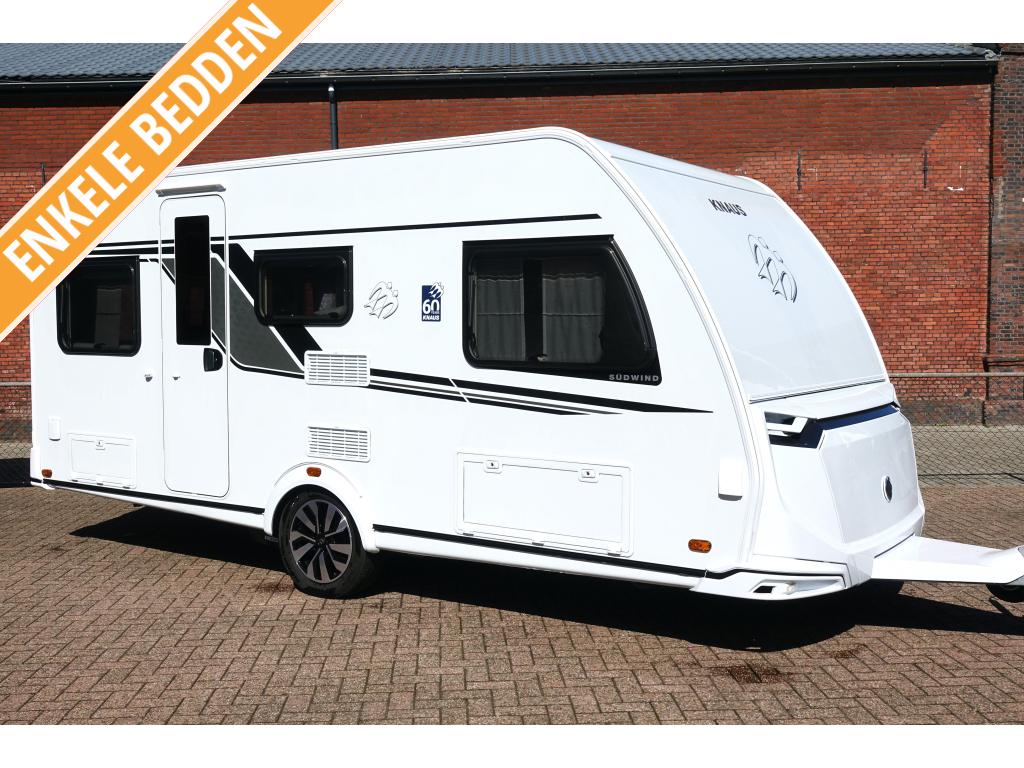Knaus Sudwind 60 Years 460 EU Mover Voortent Maxxfan 1700KG, Caravans en Kamperen, Bedrijf, Treinzit, Schokbreker, 4 tot 5 meter