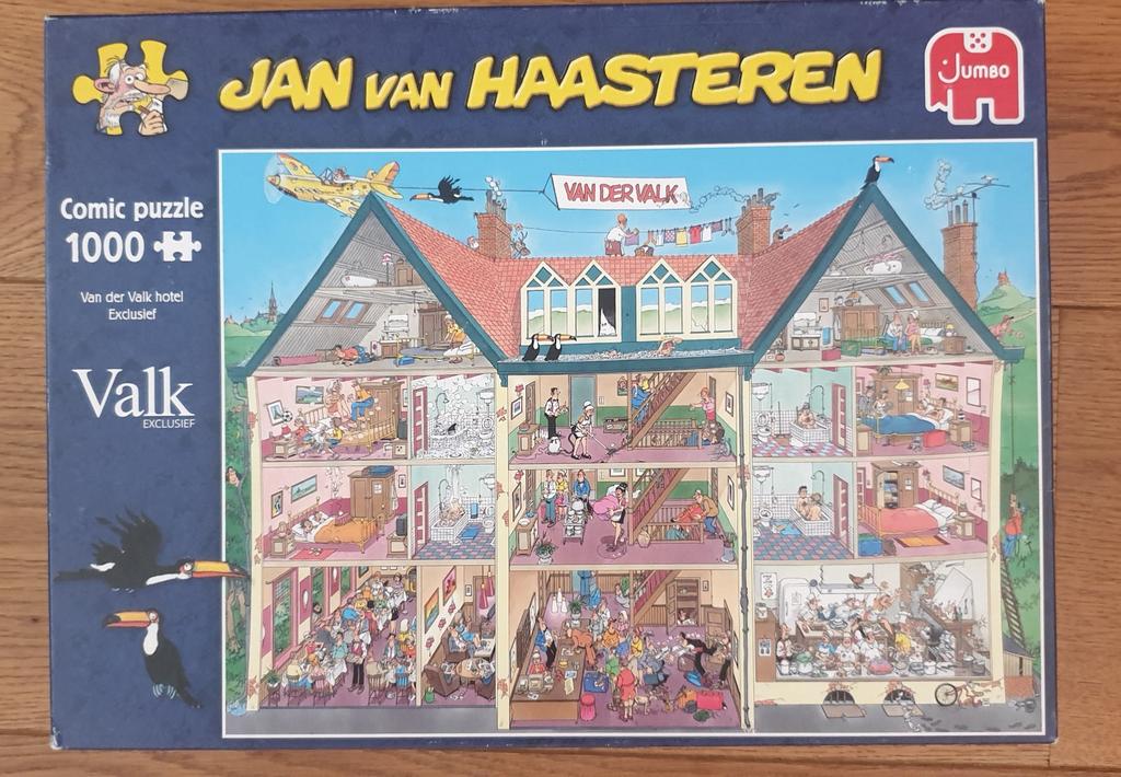 Jan van Haasteren vd Valk, Ophalen of Verzenden, 500 t/m 1500 stukjes, Zo goed als nieuw
