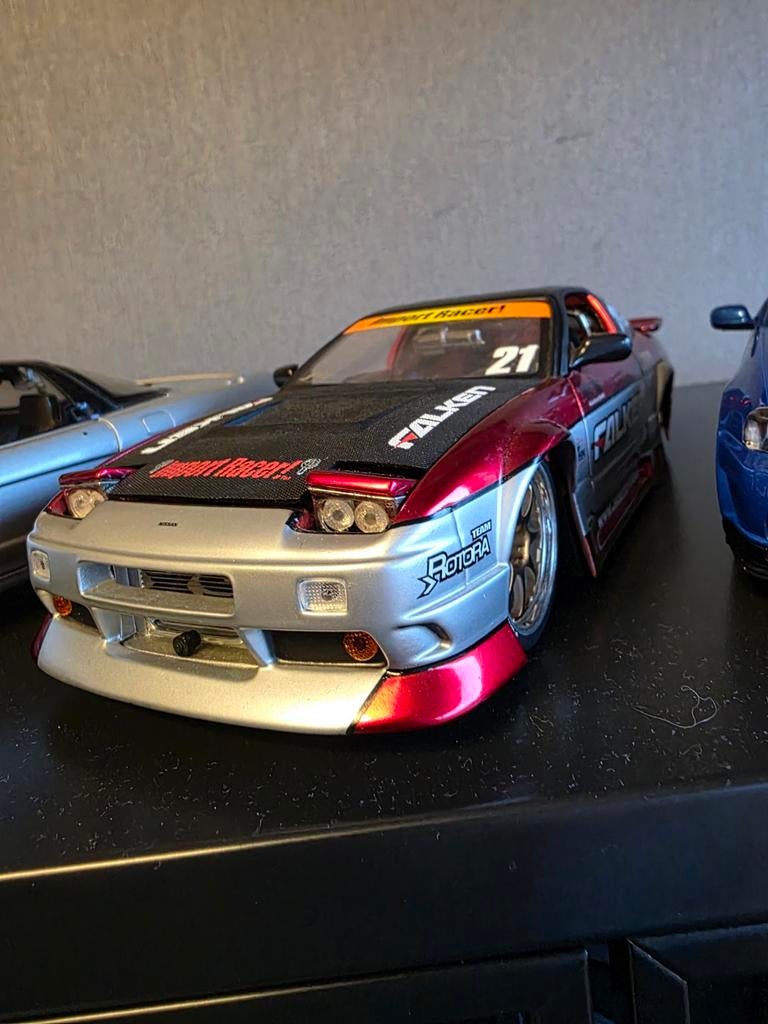 1:18 Jada toys Nissan 240SX, Ophalen of Verzenden