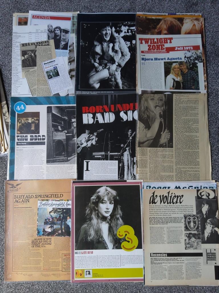 Sets music articles  A-Z  prijs per set, Verzamelen, Ophalen of Verzenden, Foto of Kaart