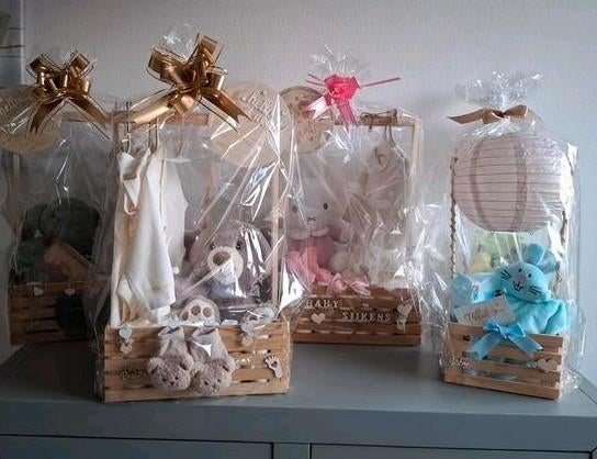 Diverse Kraamcadeau Pakketten - lege verpakking vanaf 15,95, Ophalen of Verzenden, Nieuw, Kraamcadeau