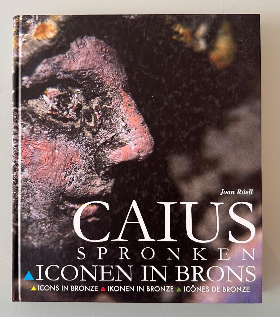 Caius Spronken iconen in brons, Beeldhouwkunst, Ophalen of Verzenden, Zo goed als nieuw, J. Roell