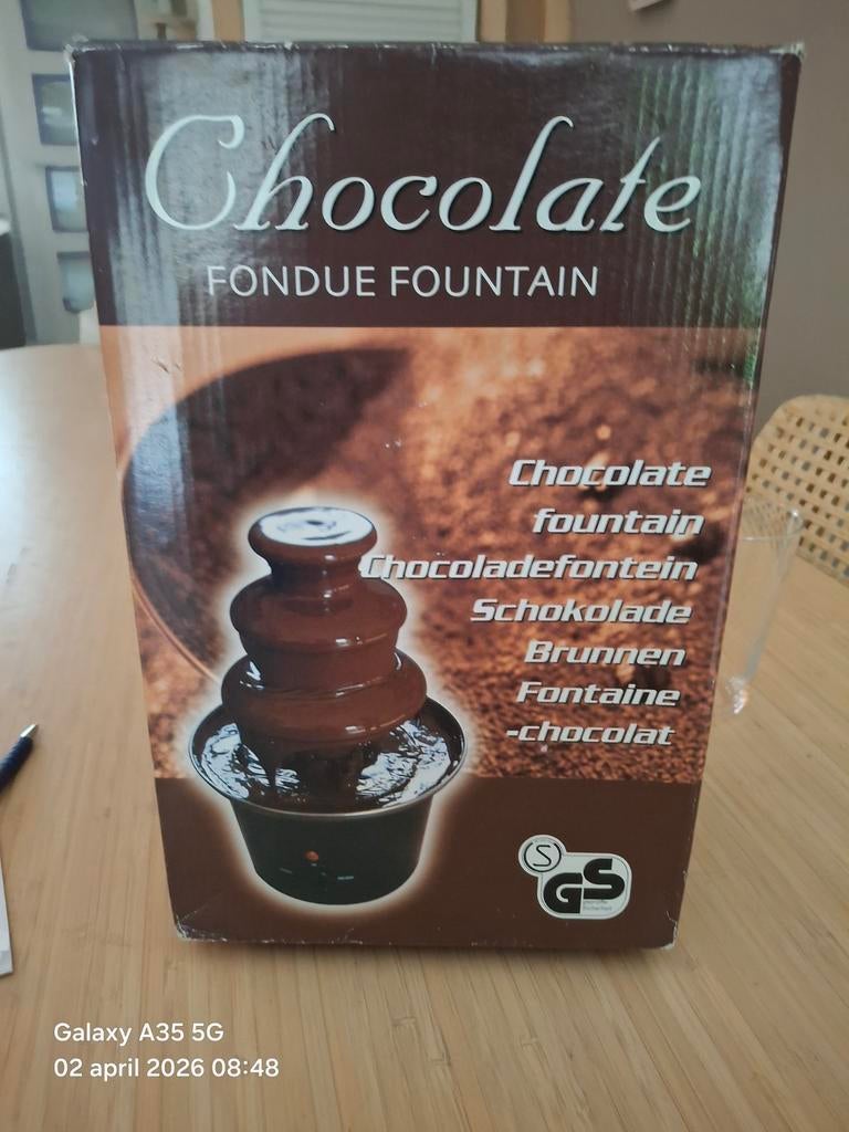 Chocolade Fondue Fontein, Ophalen of Verzenden, Nieuw