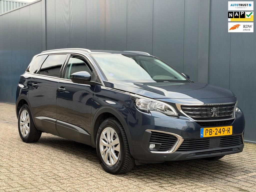 Peugeot 5008 1.2 PureTech 7 persoons Camera Navi Carplay, Voorwielaandrijving, Gebruikt, Euro 6, 1199 cc
