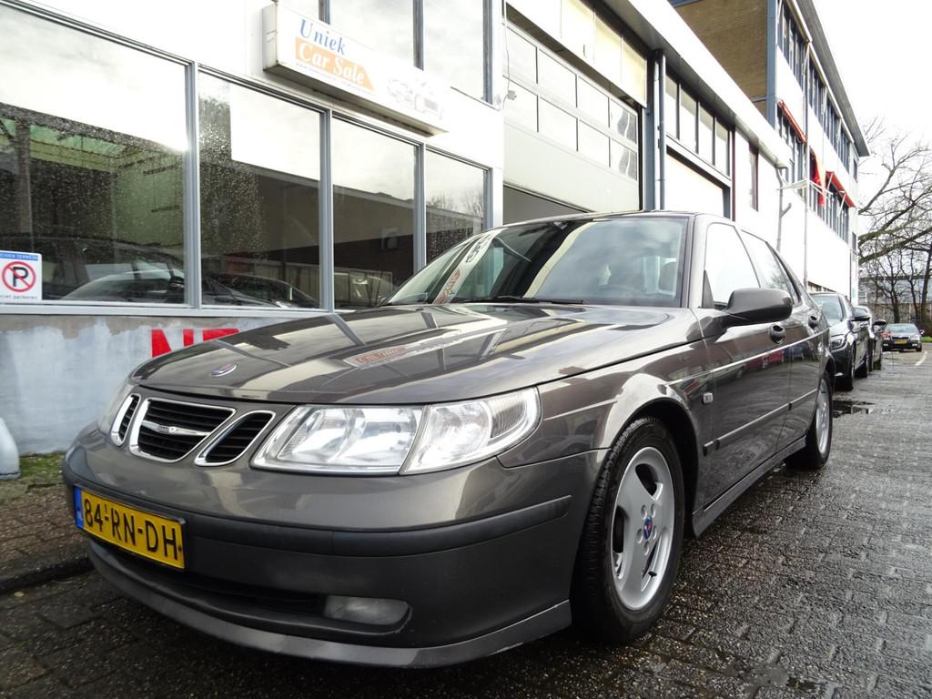 Saab 9-5 2.0t Linear Business Pack Automaat, Auto's, Saab, 150 pk, 1505 kg, Leder en Stof, Bedrijf