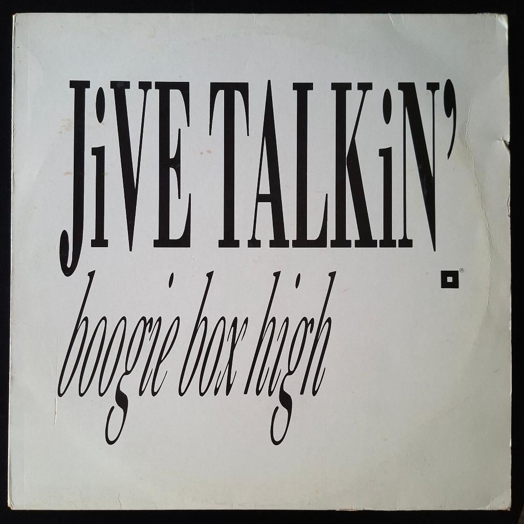 Boogie Box High:  Jive talkin'  Maxi single vinyl, Gebruikt, Maxi-single, Ophalen of Verzenden, Pop