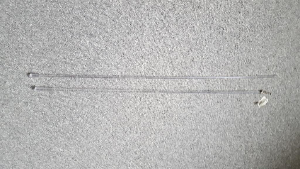 gordijn trekstang 2 stuks, Ophalen, Zo goed als nieuw, Minder dan 100 cm