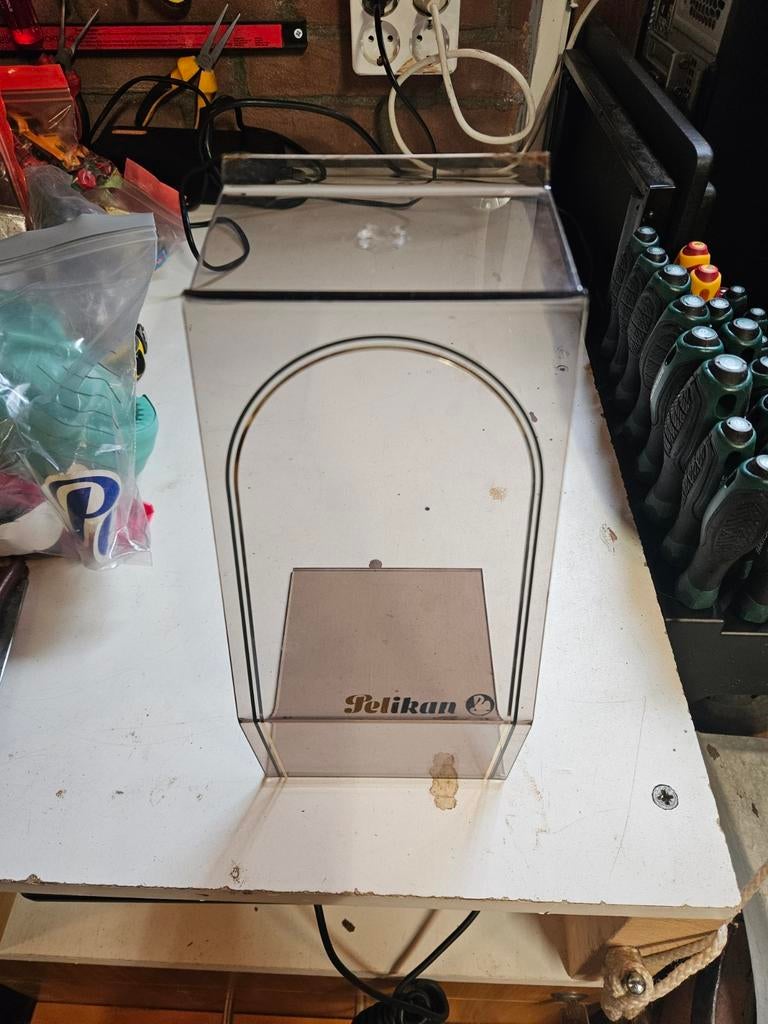 Vulpen reclame display Pelikan vintage, Ophalen of Verzenden, Zo goed als nieuw, Vulpen, Overige merken