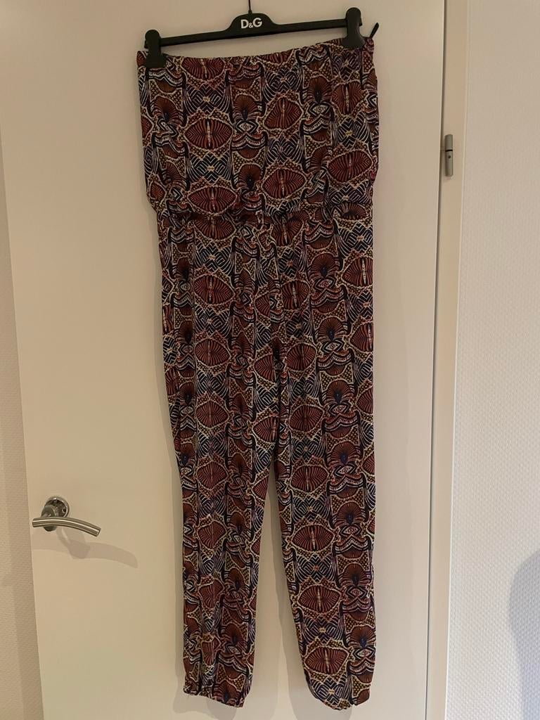 Kaos jeans strapless jumpsuit maat l, Blauw, ., Maat 42/44 (L), Ophalen of Verzenden