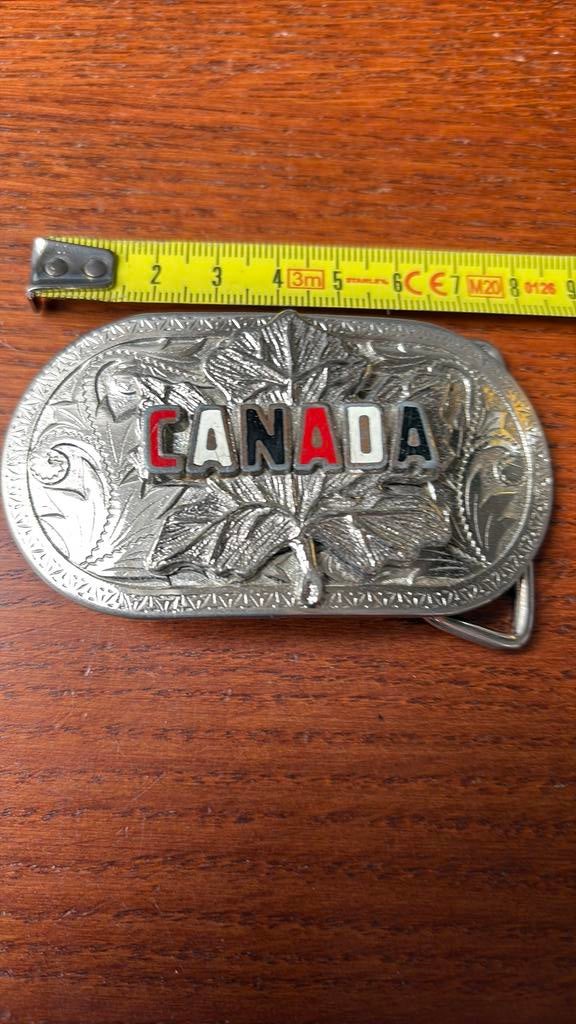 Buckle riemgesp 8x5 Canada incl verzenden, Verzenden, Zo goed als nieuw, Zwart