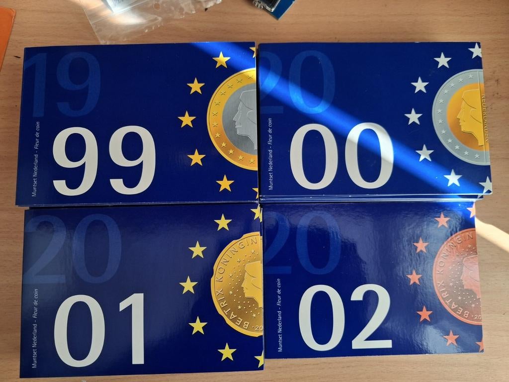 Munten jaarset, Postzegels en Munten, Munten | Nederland, Ophalen of Verzenden, Koningin Beatrix, Euro's