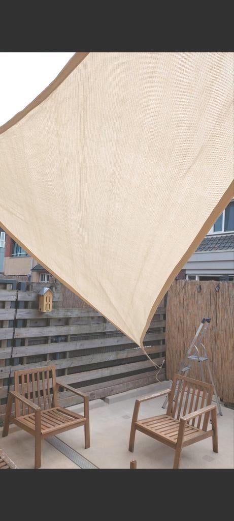 Nesling schaduwdoek houdt 95% schadelijke uv tegen, Tuin en Terras, Schaduwdoeken, Ophalen, Gebruikt