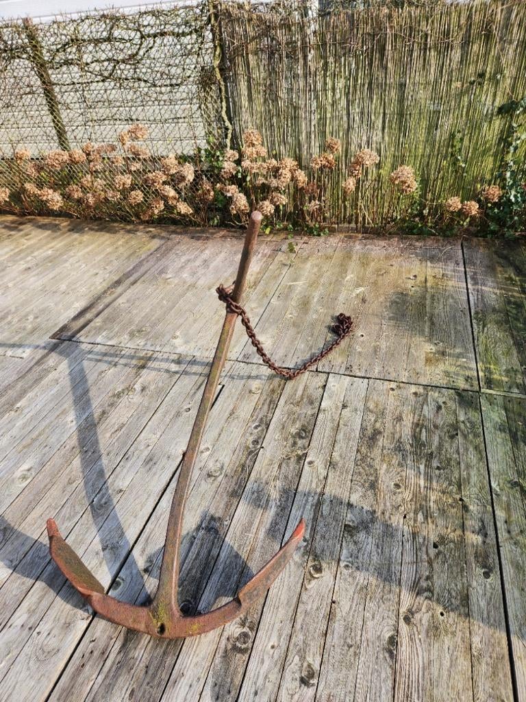 Anker, zgn. Stokanker of Admiraliteitsanker, Ophalen, Gebruikt, Overige typen, Zeilboot of Motorboot