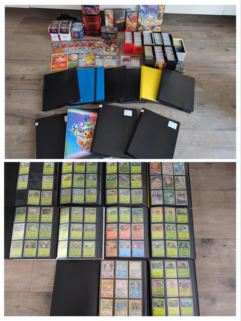 Grote verzameling Pokémon kaarten, Ophalen, Zo goed als nieuw, Meerdere kaarten, Foil