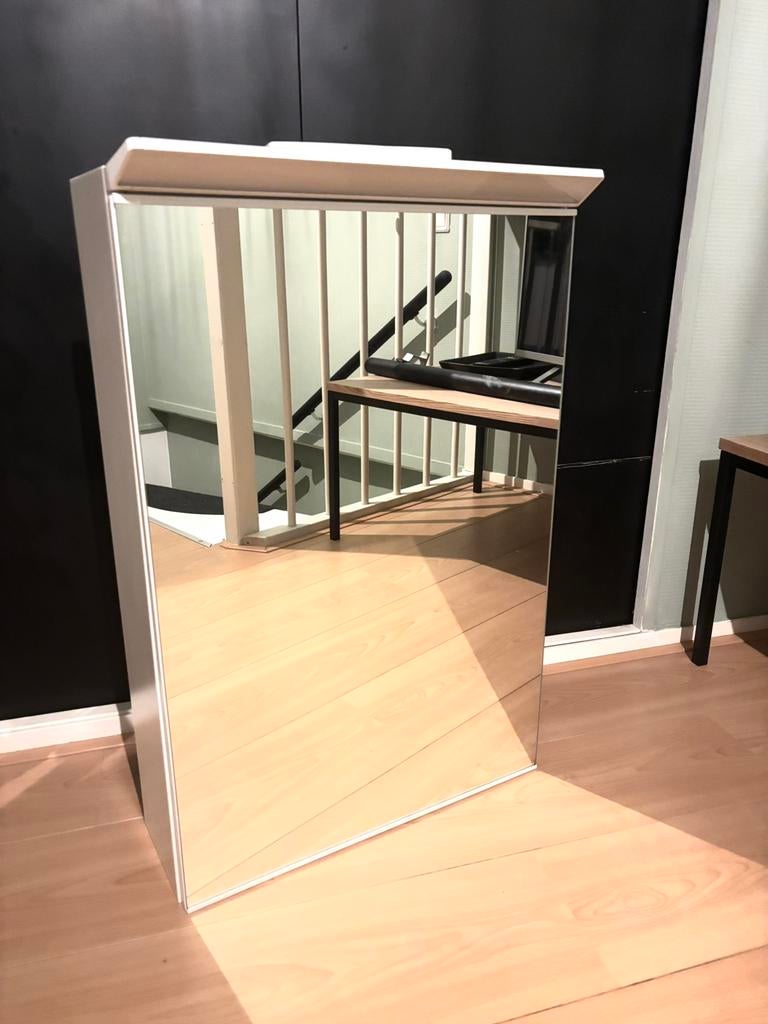 Ikea TREASJÖN Spiegelkast verlichting, 50x17x75 cm, Ophalen, Spiegelkast, 50 tot 100 cm, Zo goed als nieuw