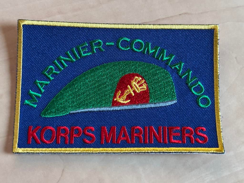 Embleem marinier commando, Verzenden, Landmacht, Nederland, Embleem of Badge