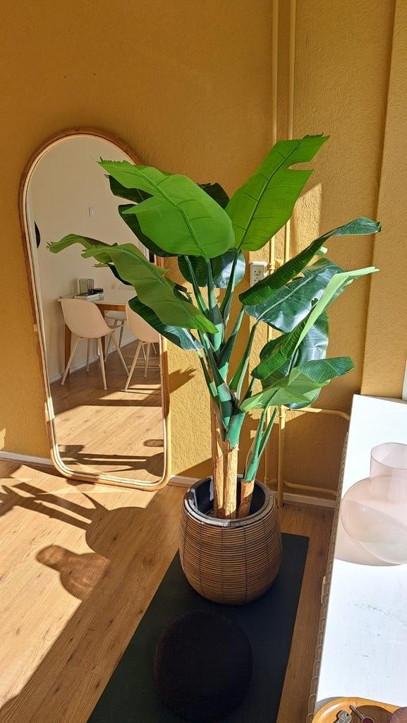 Grote kunstplant, Ophalen of Verzenden, Zo goed als nieuw