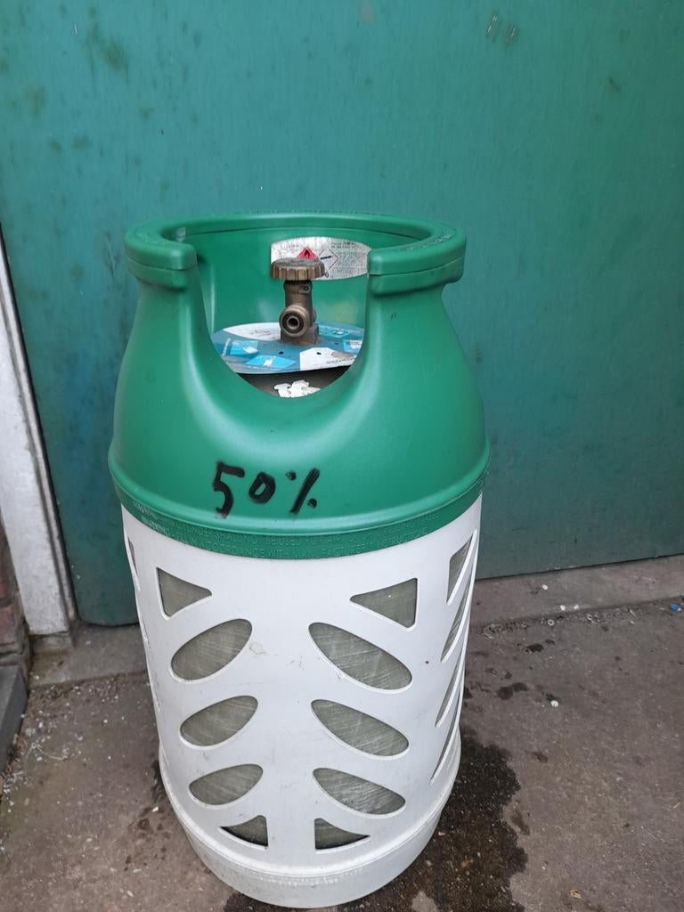 Benegas lichtgewicht 10kg gasfles met nog 50% gas 2031, Ophalen, Zo goed als nieuw