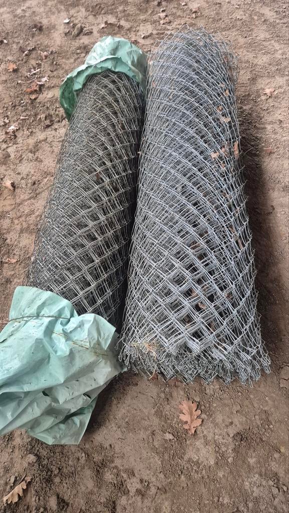 Harmonicagaas Verzinkt (tussen 40 en 75 meter), Tuin en Terras, Gaas en Draad, Ophalen, Zo goed als nieuw, 20 meter of meer, Draad