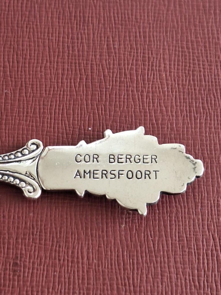 AMERSFOORT : COR BERGER JUWELIER, Klokkenmaker, Antiek en Kunst, Antiek | Bestek, Verzenden