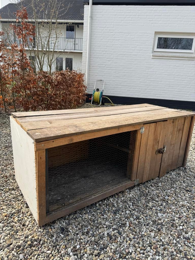 Kippenren (kuikens of konijnen), Dieren en Toebehoren, Pluimvee | Toebehoren, Ophalen of Verzenden, Kippenhok of Kippenren
