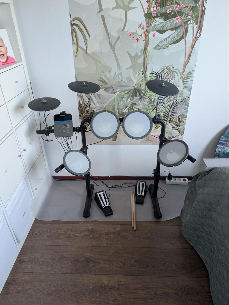 Millenium Rookie E-Drum Set - Zo goed als nieuw, Ophalen, Zo goed als nieuw, Overige merken, Elektronisch