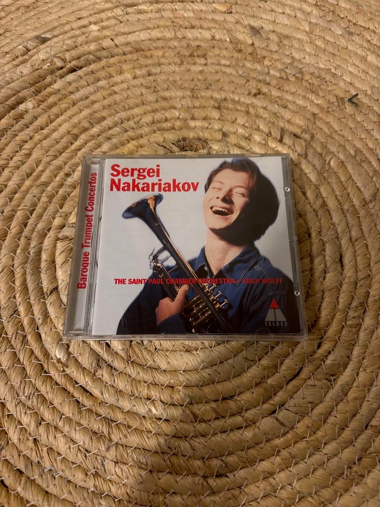 Sergei Nakariakov - Barok Trompet Concerten CD, Ophalen of Verzenden, Barok, Gebruikt, Orkest of Ballet