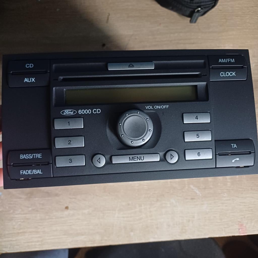 Ford Fusion/Fiesta/Focus 2005-2012 autoradio, Auto diversen, Autoradio's, Verzenden, Zo goed als nieuw