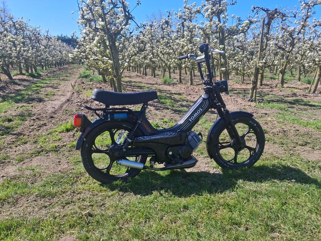 Tomos met blauw kenteken, 65cc Airsal, Fietsen en Brommers, Brommers | Tomos, Ophalen, Gebruikt, 65 cc, 1 versnellingen