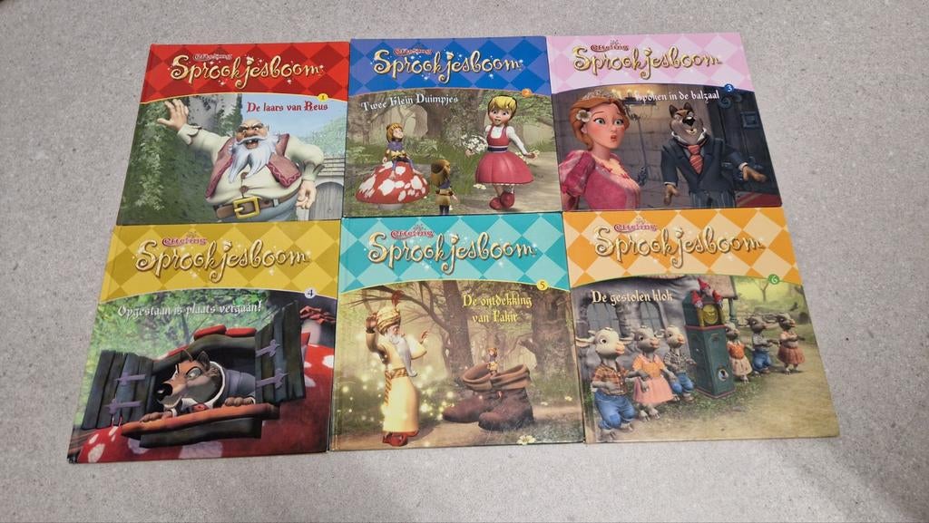 Efteling Sprookjesboom Kinderboeken - Complete Set (6 delen), Ophalen of Verzenden, Gelezen, Efteling, Sprookjes