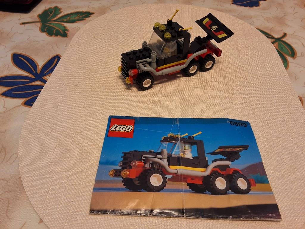 LEGO Diesel Daredevil 6669 met instructieboekje, Ophalen of Verzenden, Gebruikt