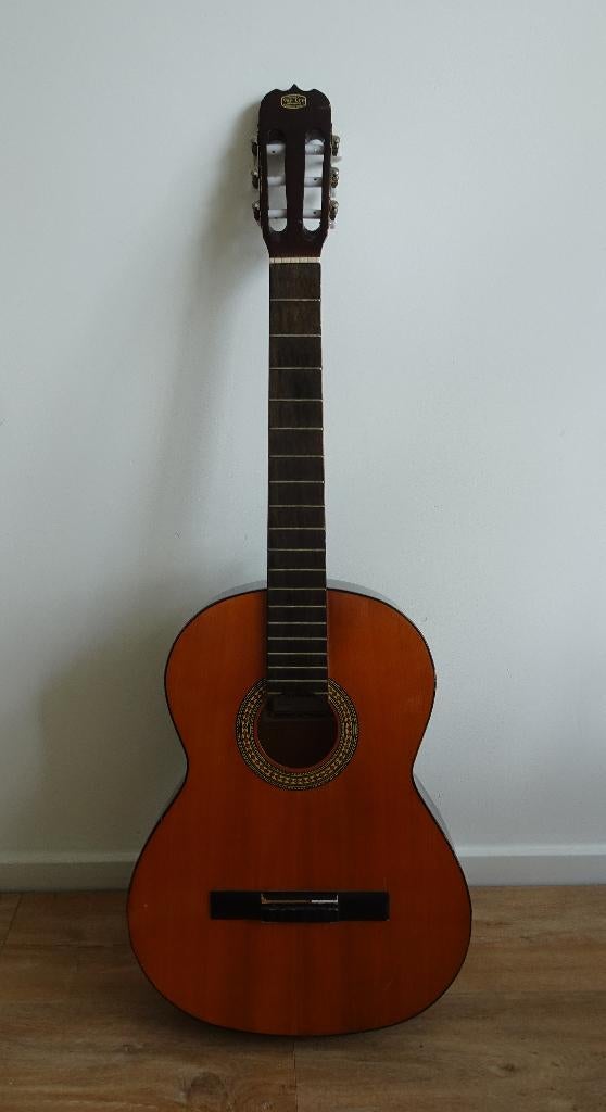 Vintage Kumika - Distributed by Aria Klassieke Gitaar, Ophalen, Zo goed als nieuw, Klassieke of Spaanse gitaar