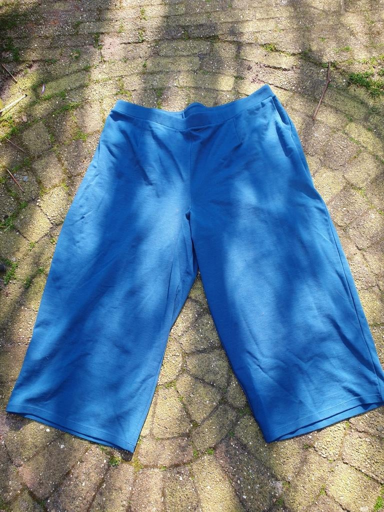 WOOL& culotte broek 3XL, Kleding | Dames, Blauw, Maat 46/48 (XL) of groter, Ophalen of Verzenden, Zo goed als nieuw
