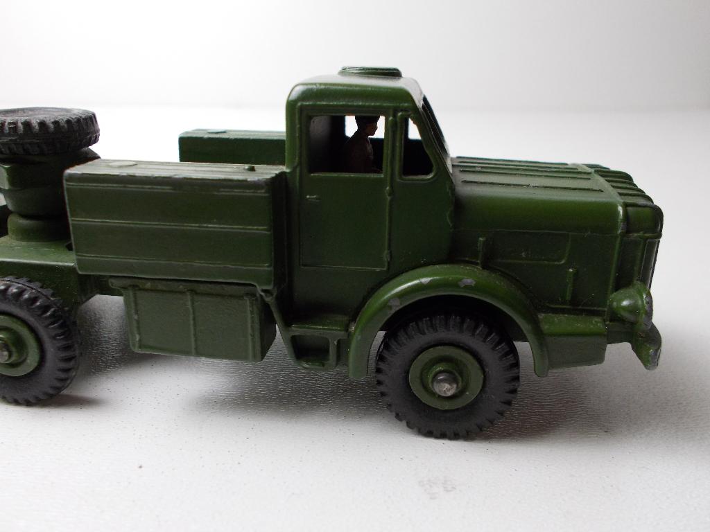 1957 Dinky Supertoys 660 MIGHTY ANTAR TANKTRANSPORTER (-F-), Hobby en Vrije tijd, Modelauto's | 1:43, Ophalen of Verzenden, Zo goed als nieuw
