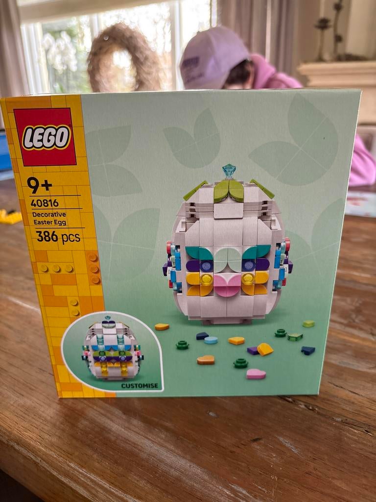 LEGO Decoratief Paasei 40816 - Nieuw in doos, Overige thema's, Lego, Nieuw, Ophalen of Verzenden