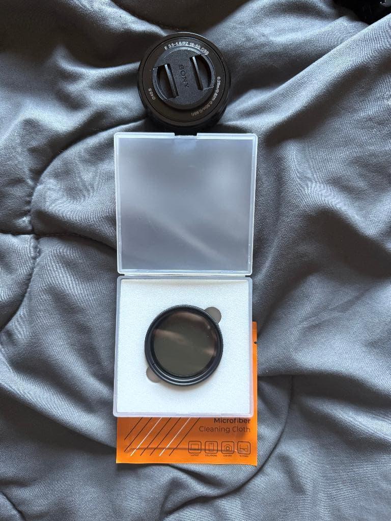 Sony E PZ 16‑50mm f/3.5‑5.6 OSS + ND filter, Ophalen of Verzenden, Zo goed als nieuw, Standaardlens