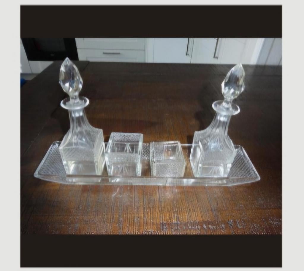 Olie en azijn setje, Antiek en Kunst, Ophalen of Verzenden