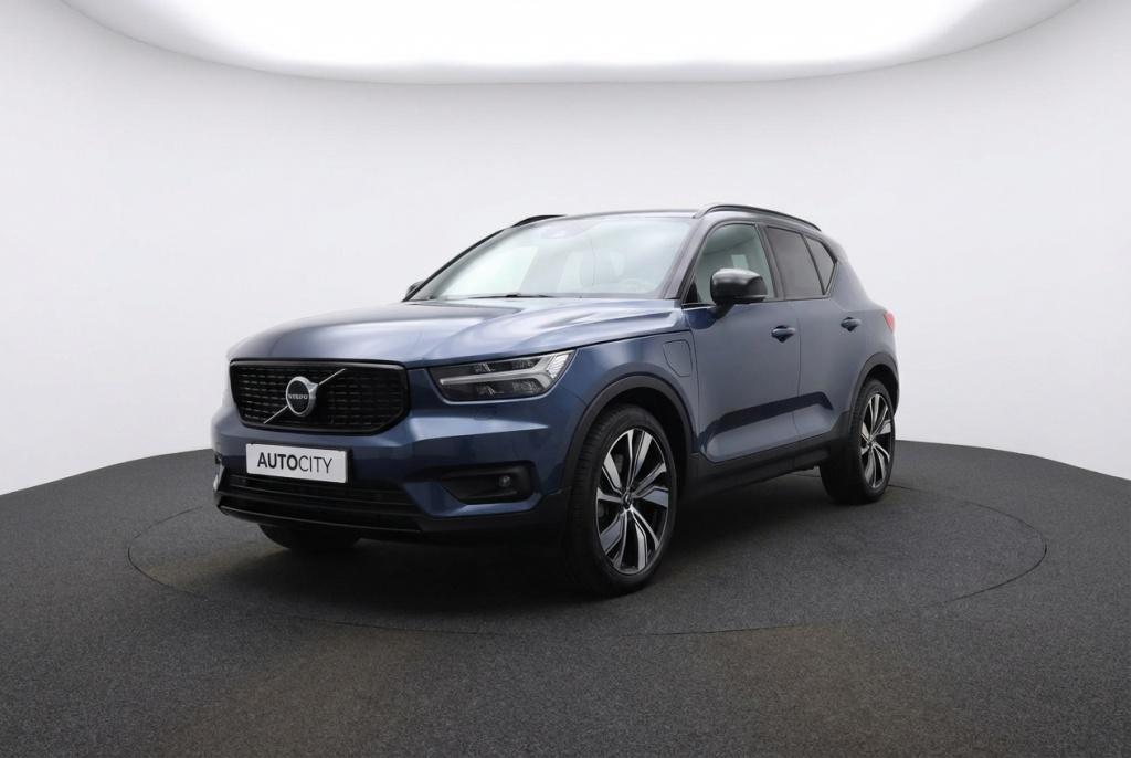 Volvo XC40 T5 262pk R Design Recharge Plug-In Pano l Harmann, Automaat, Euro 6, Blauw, Bedrijf