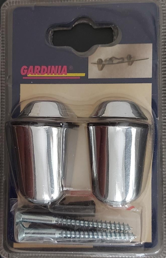 Glas klem/drager Gardenia Chroom, Ophalen, Nieuw, Minder dan 50 mm, Overige typen