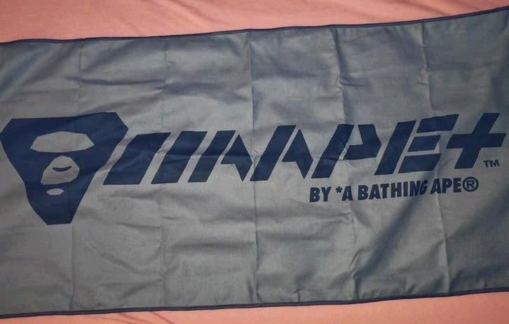 Origineel | BAPE | By a bathing ape AAPE Vlag Wimpel reclame, Ophalen of Verzenden, Nieuw