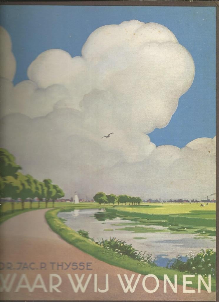 Plaatjesalbum  Waar wij Wonen van Verkade, Zaandam compleet, Boeken, Prentenboeken en Plaatjesalbums, Ophalen of Verzenden, Gelezen