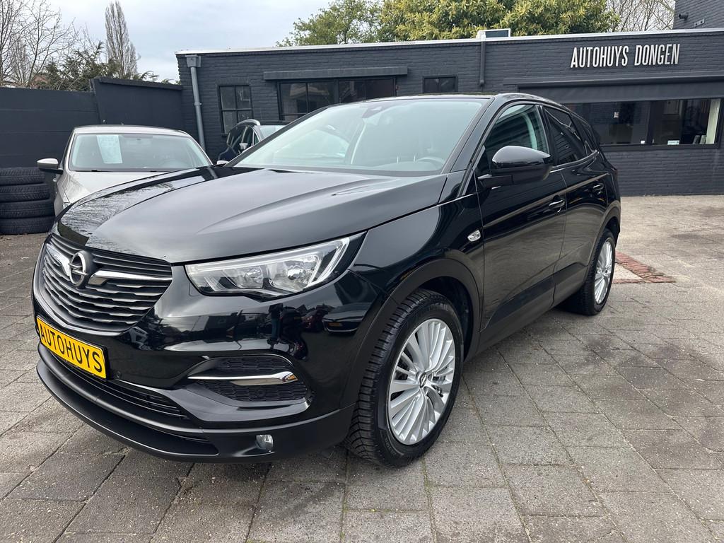 Opel Grandland X 1.2 Turbo Business Edition|Navi|360 Camera, Voorwielaandrijving, Gebruikt, 1199 cc, Zwart