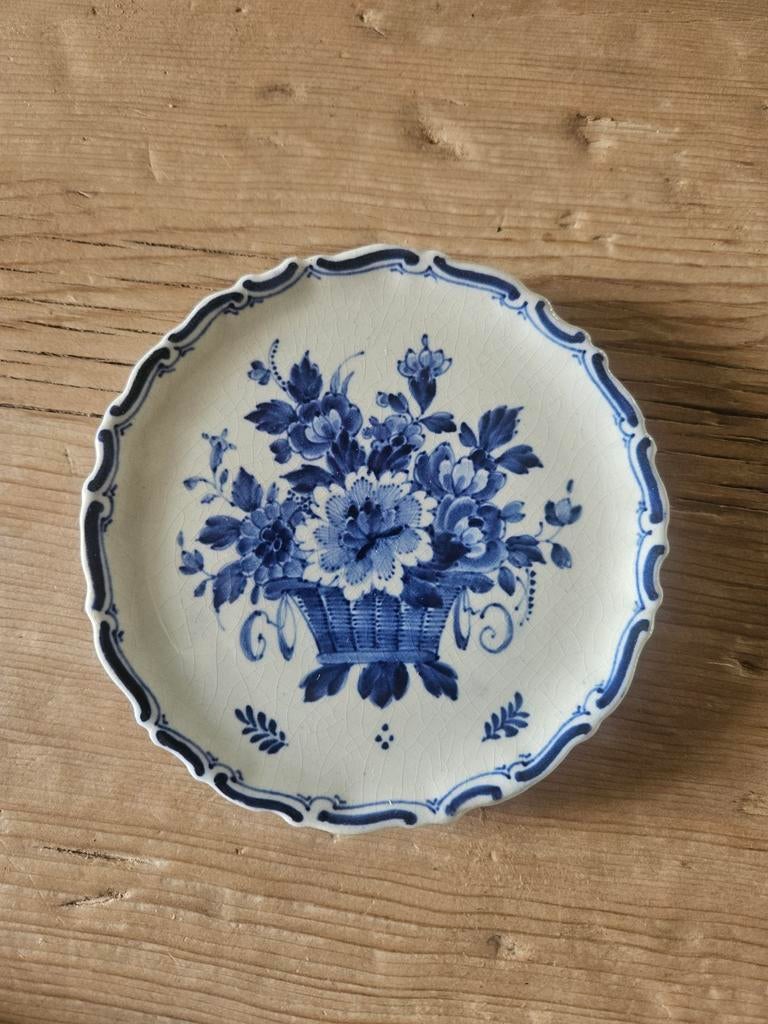 Gaaf Delfts blauw bordje, Ophalen of Verzenden