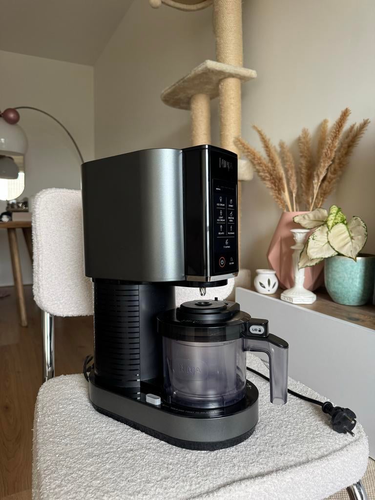 Ninja Creami IJsmachine met 3 bakjes - Zo goed als nieuw, Ophalen, Zo goed als nieuw, Zelfvriezend