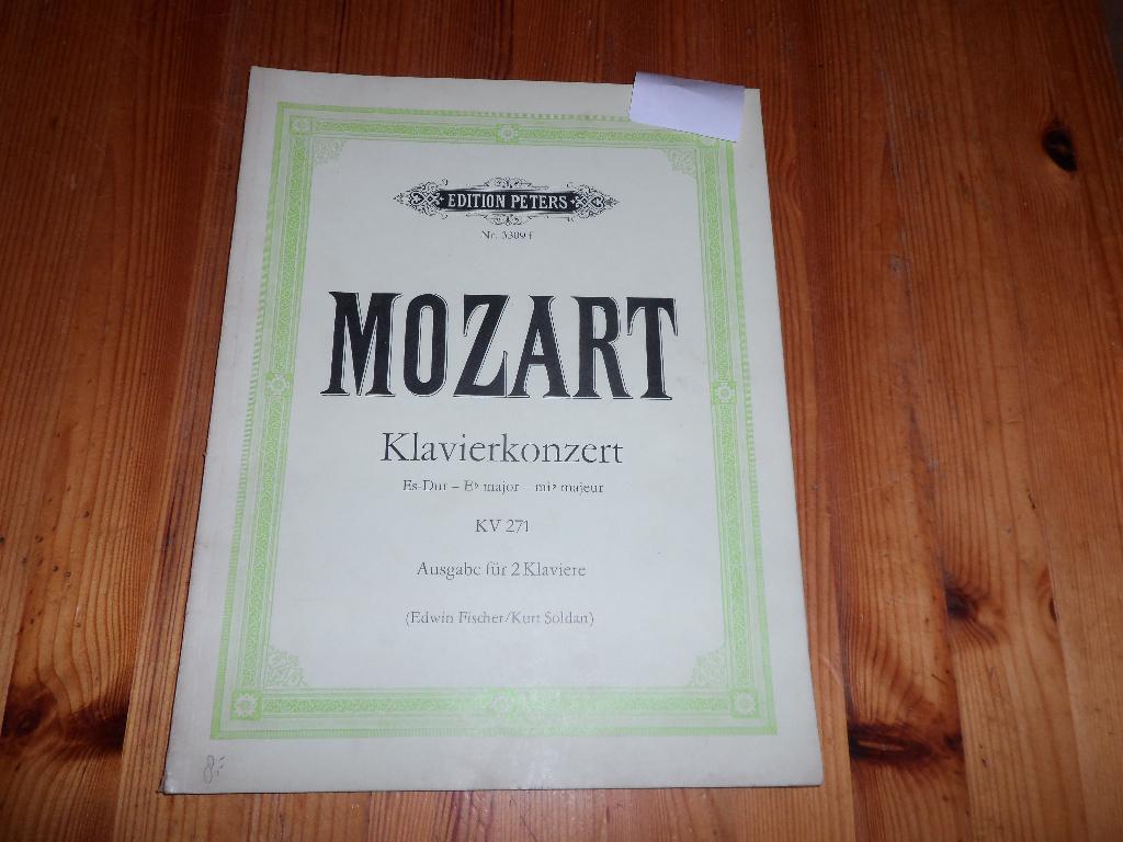 Mozart - Konzerten, Muziek en Instrumenten, Bladmuziek, Gebruikt, Ophalen of Verzenden, Artiest of Componist, Viool of Altviool