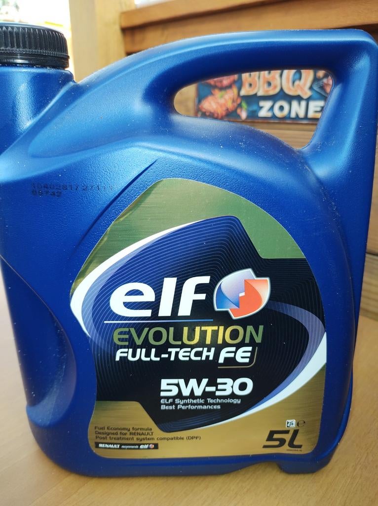 Motorolie ELF Evolution Fulltech FE 5W30 5L, Ophalen, Nieuw